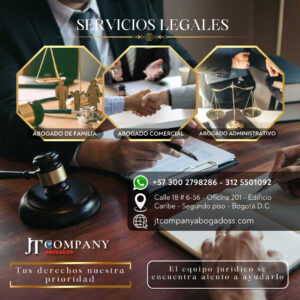 Flyer JT Company Abogados